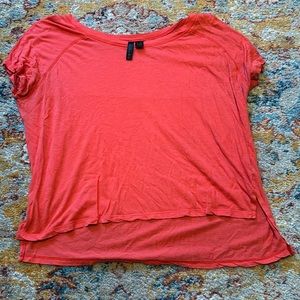 Coral shirt in size small